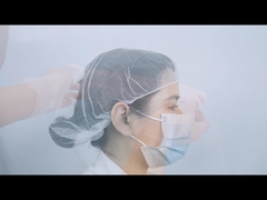 Casquillo disponible médico negro/blanco de la cabeza/redes de pelo disponibles/casquillo material de nylon