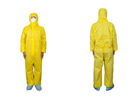 CAT.III Type 3B Disposable Medical Protective Coverall Waterproof With 3-pieces Hood