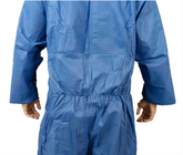 Category III Type 5/6 SMMS Chemical Protective Coverall With Elasticated Waist