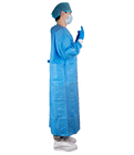 No Burr Medical Surgical Gown Wearing Resistant With Ultrasonic Heat Seal
