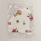 12x11cm Children Disposable 3D Face Mask 3ply Cartoon Printing With Earloop Nonwoven