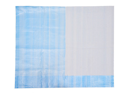 China Wholesale Medical Use Bibs Disposable Wateproof PE Tissued Dental Bibs