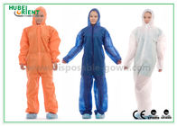 Disposable 50gsm Nonwoven Chemical Protective Clothing
