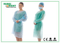 OEM Waterproof Disposable Isolation Gown Surgical Suit Protection Clothes With Knitted Wrist