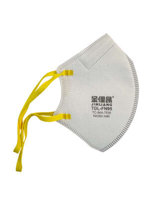 Approved By NIOSH N95 Valve-Free white Folded Shape Respirator for professional protection