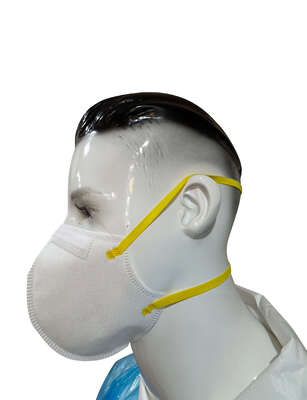 Approved By NIOSH N95 Valve-Free white Folded Shape Respirator for professional protection